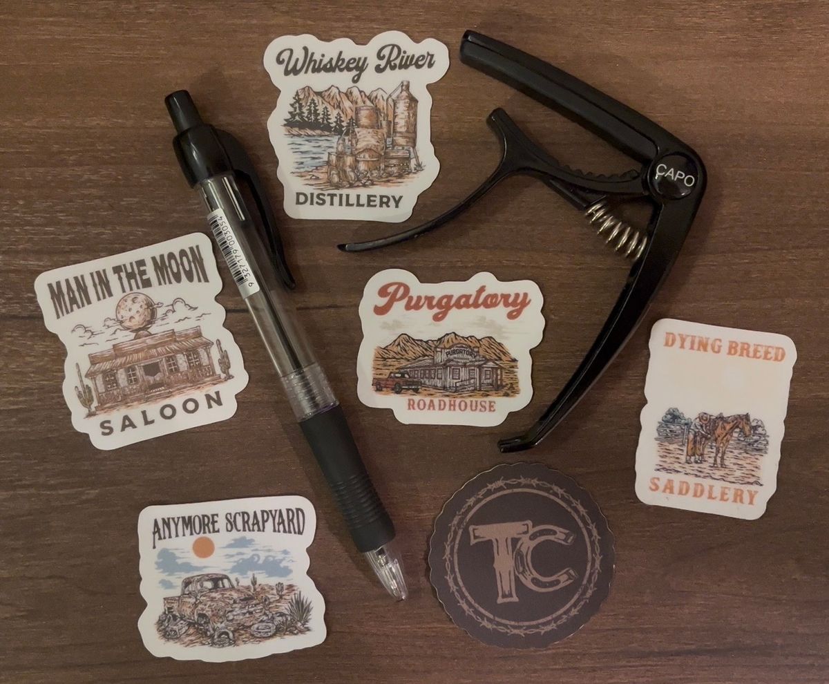 Assorted Mini TC Business Stickers