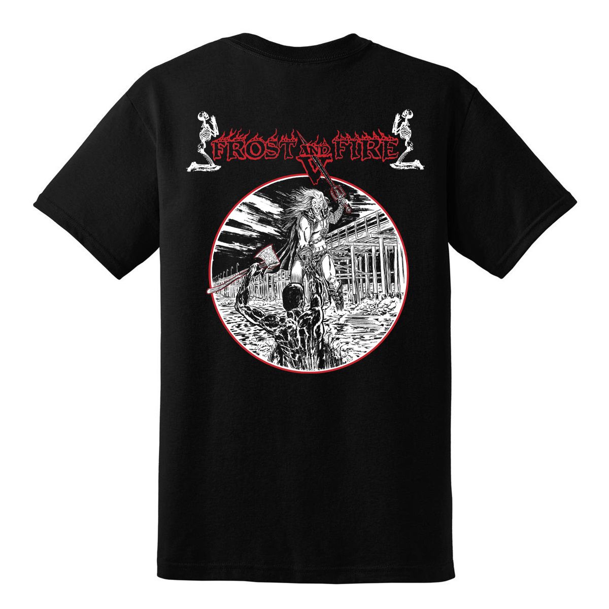 Frost and Fire V - 2 Day Ticket plus Tshirt (red)