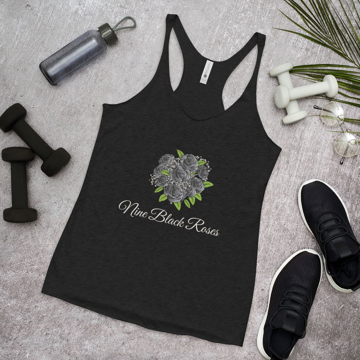 Women’s Black Racerback Tank Top