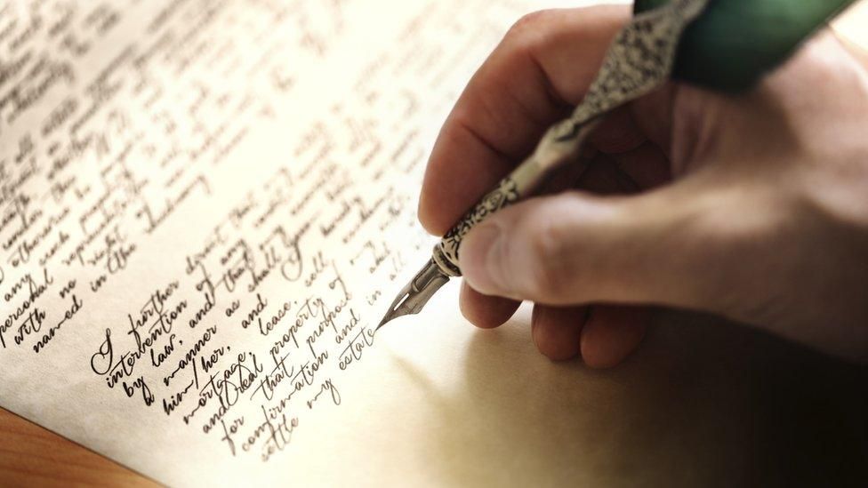 Handwritten Lyrics