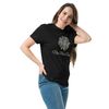 Black Unisex Logo Cotton Tee