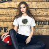 White Unisex Logo Cotton Tee