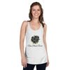 Women’s White Racerback Tank Top