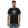 Black Unisex Logo Cotton Tee