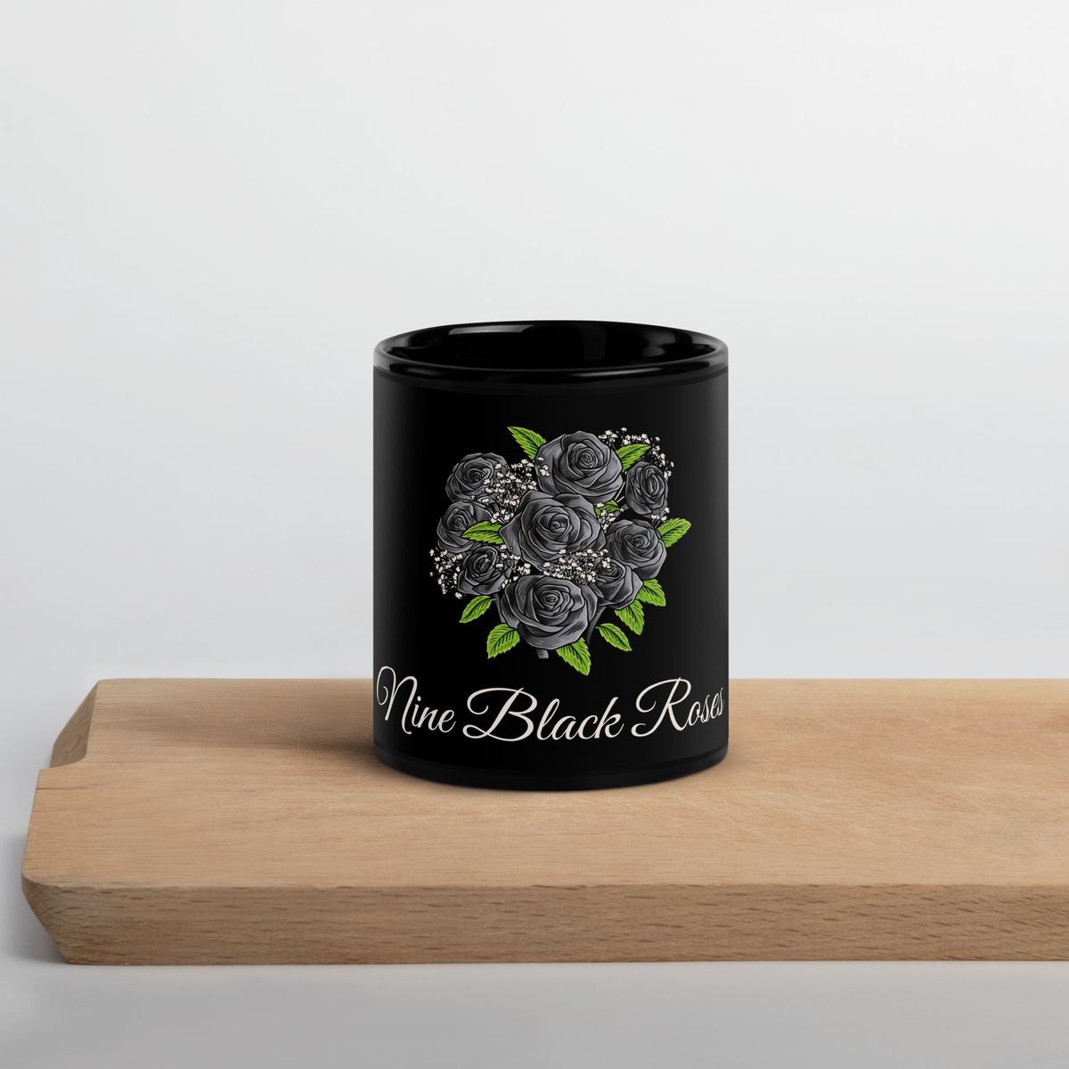 Black Coffee Mug