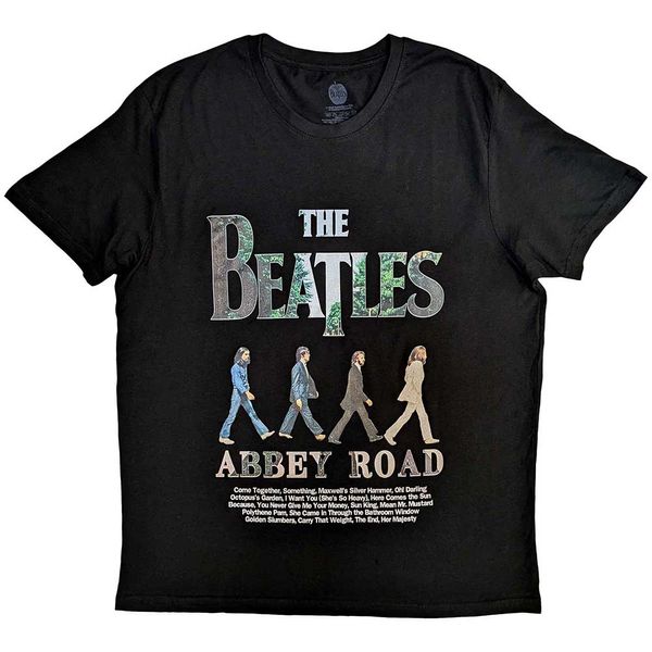 UNISEX ABBEY ROAD SONGS T SHIRT S, M, L, XL, XXL