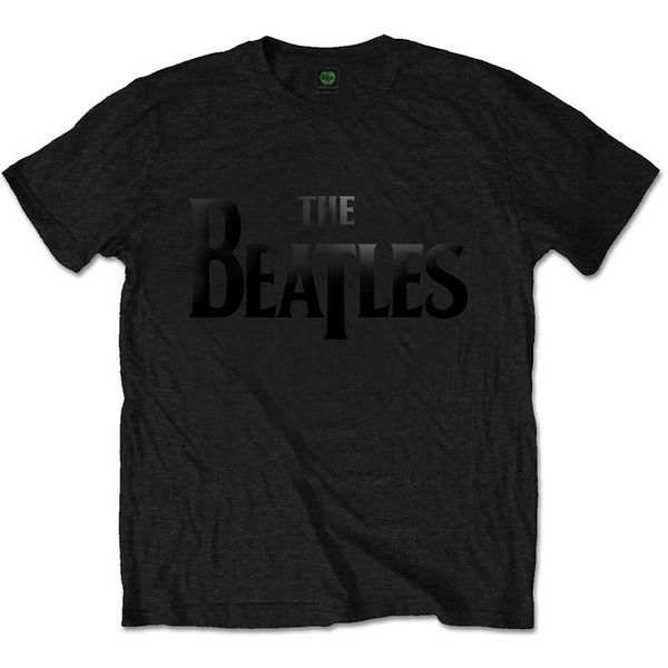 ***!!SALE!!*** UNISEX BLACK GLOSS PRINT DROP T LOGO T-SHIRT available in S,M,L,XL,XXL