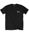 UNISEX BLACK DROP T LOGO BACKPRINT T SHIRT S, M, L, XL, XXL