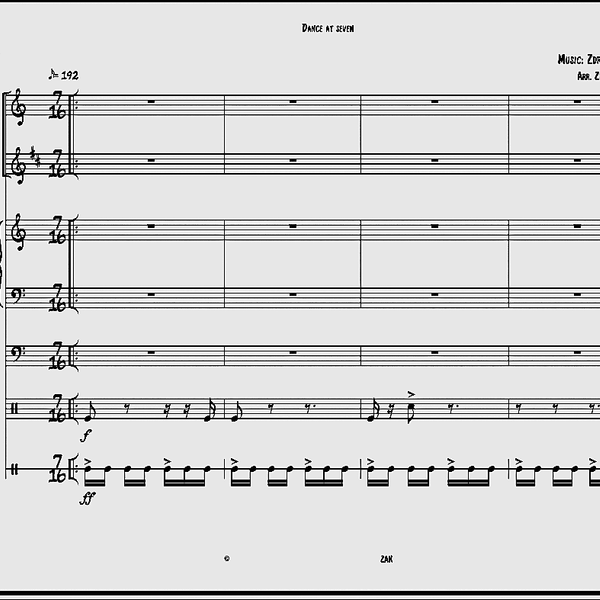 Dance In Seven - lydfil, MP3
