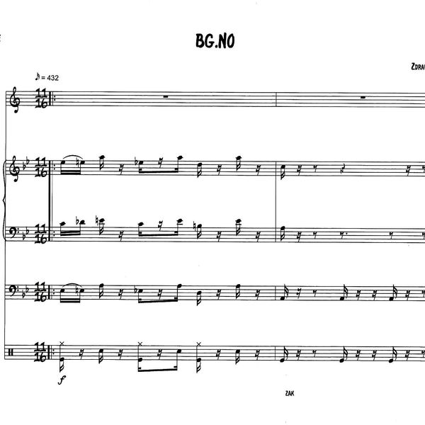 BG.NO - Partitur, PDF