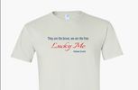 "LUCKY ME" T-shirt, RW&B