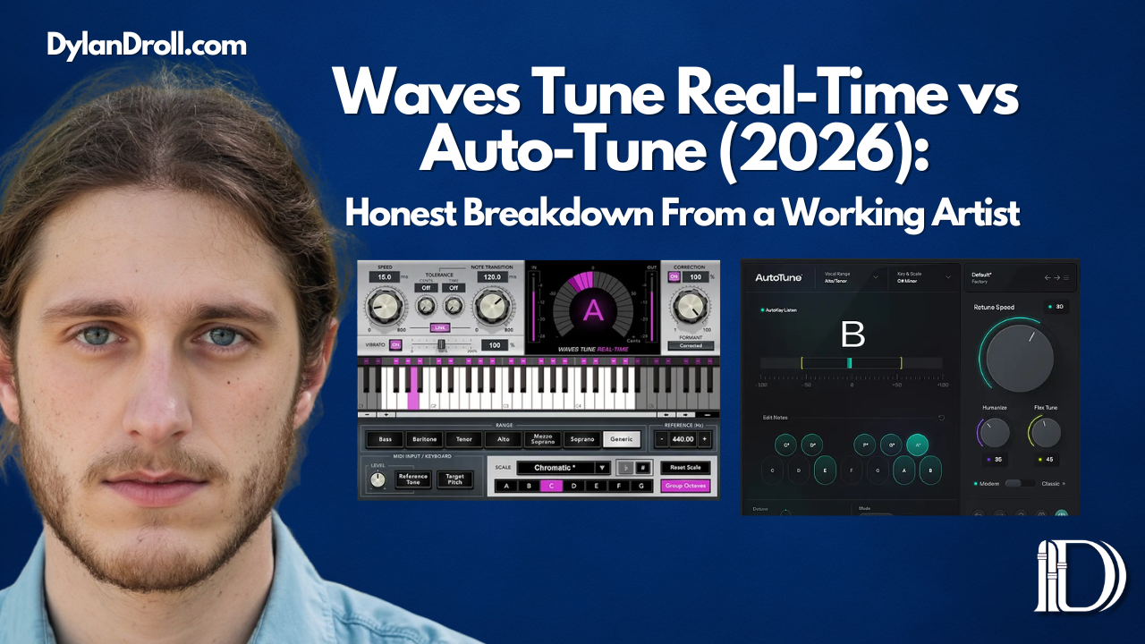 Waves Tune Real-Time vs Auto-Tune (2026): Honest Breakdown From a Working Artist