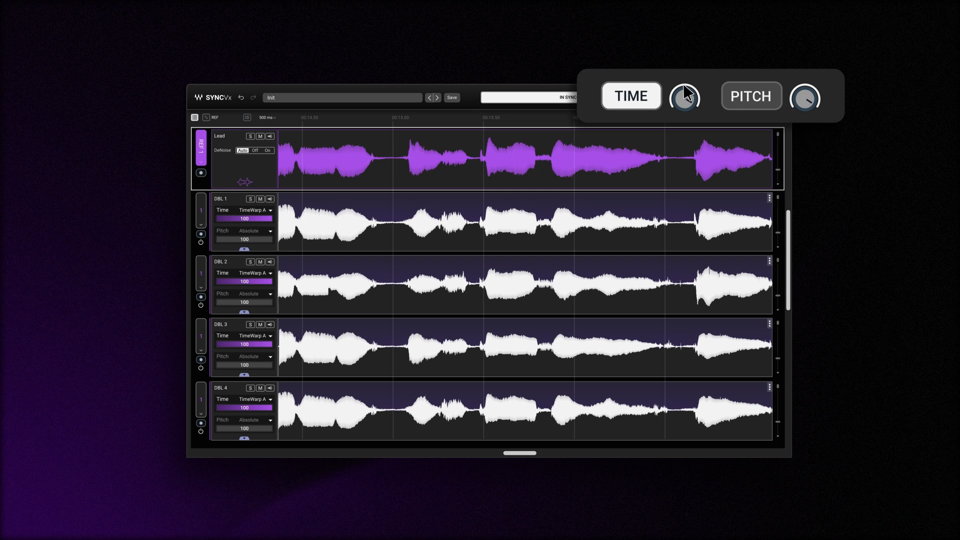 Waves Sync Vx Vs. Vocalign