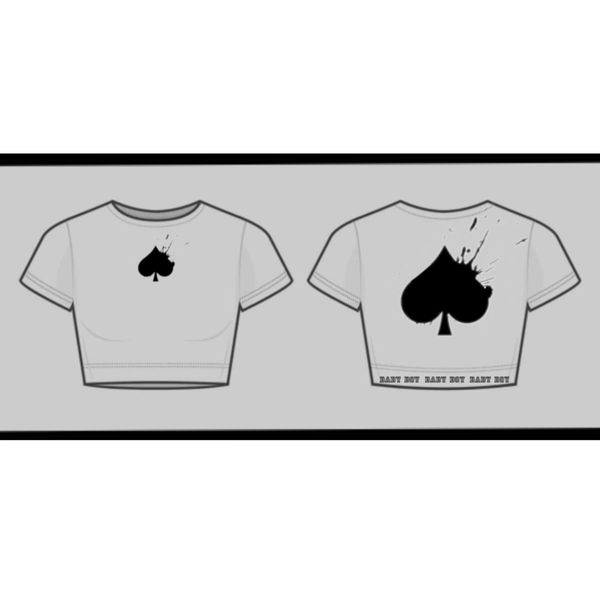 Baby Boy Woman's Crop Top (White Pre order)