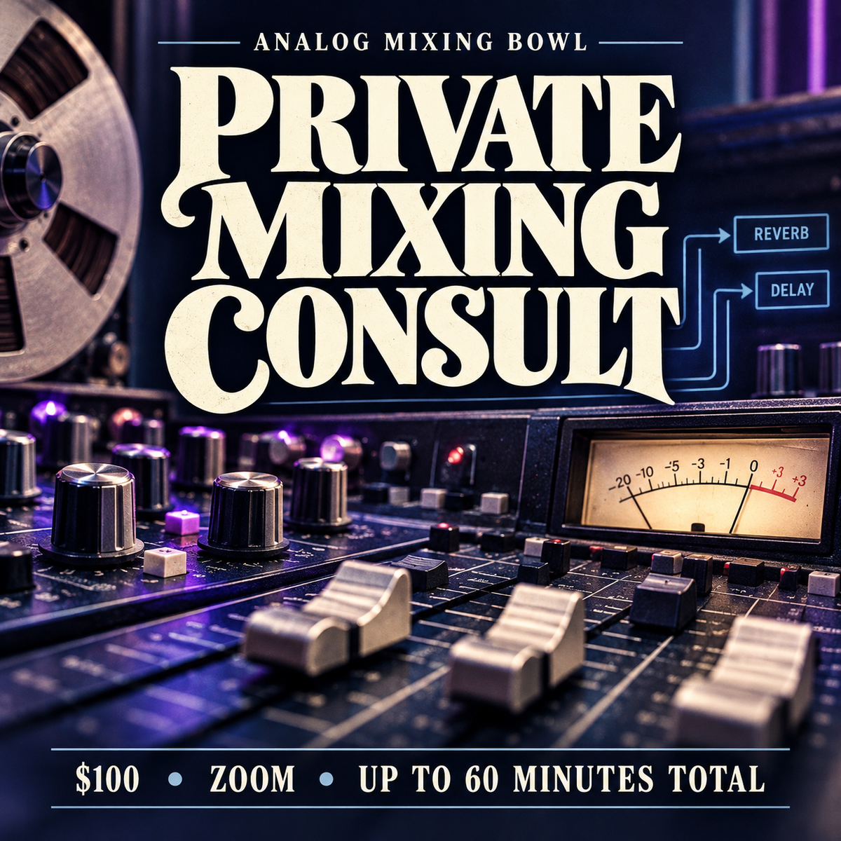 Private Mixing Consult — $100