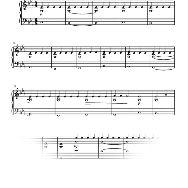 Vain Sheet Music
