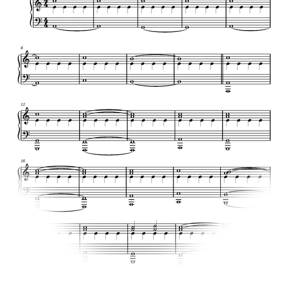 Goodbye Sheet Music