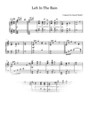 Left In The Rain Sheet Music