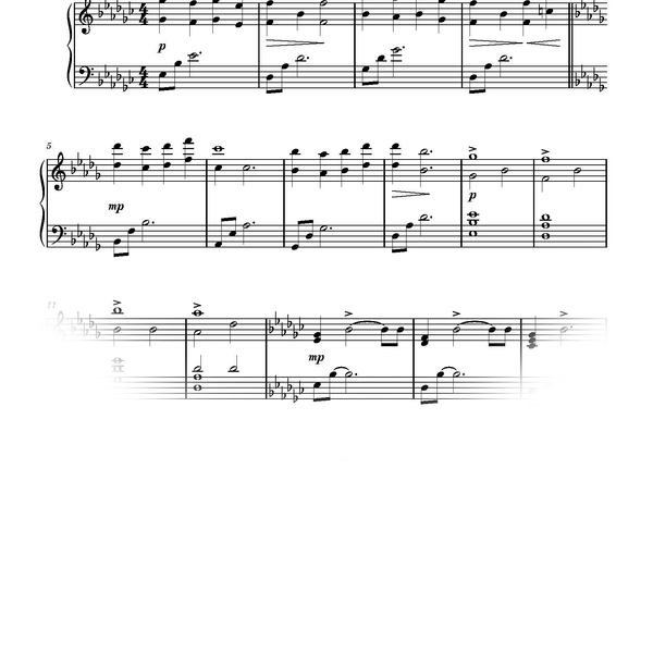Dreariness Sheet Music