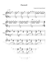 Farewell Sheet Music