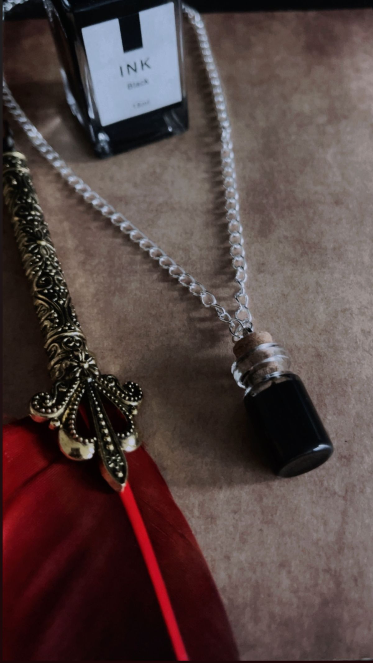 Confession II: Message in a Bottle Necklace