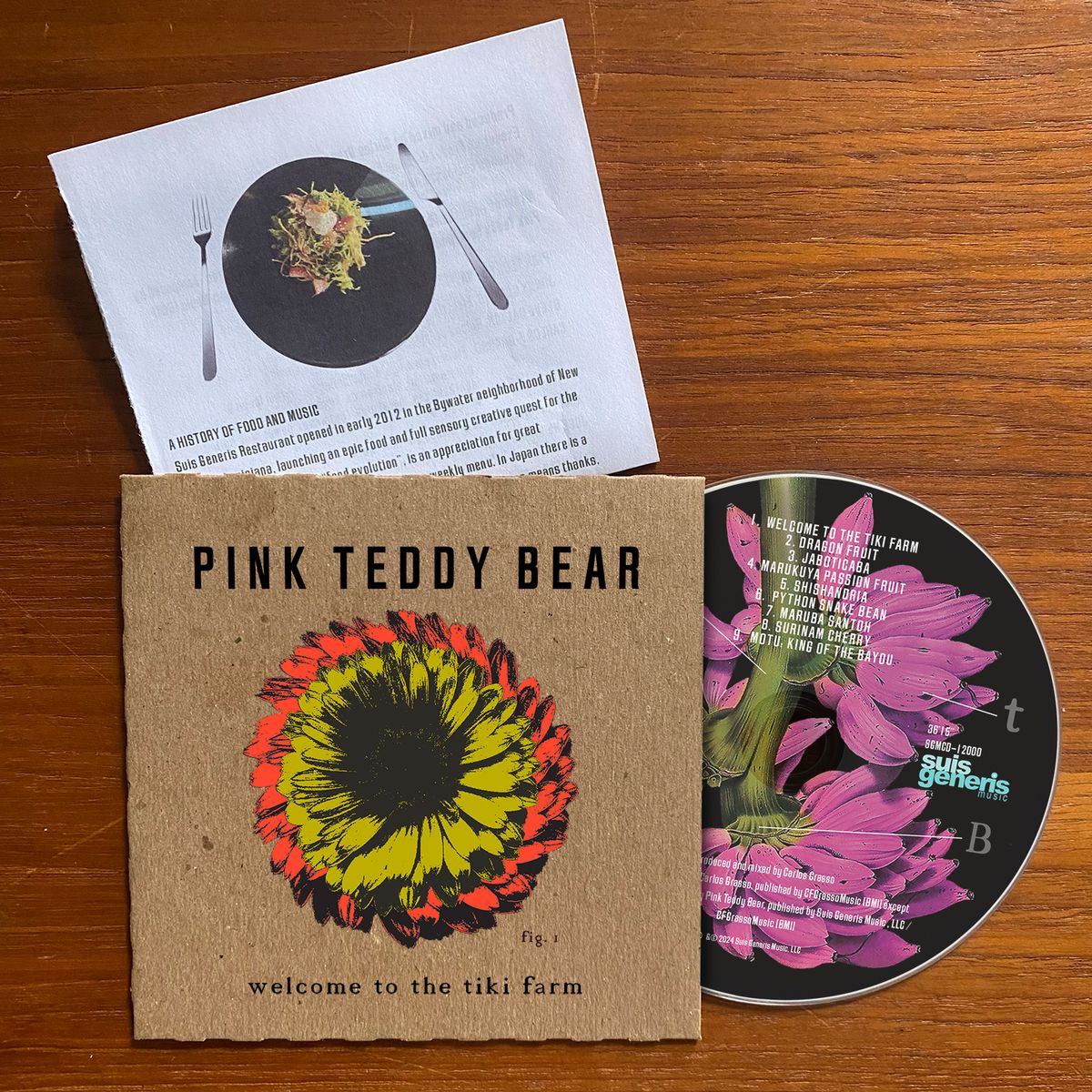Welcome To The Tiki Farm - CD - hand made
