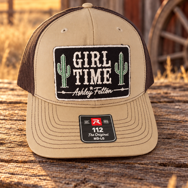 Ashley Felton Girl Time Patch Hat