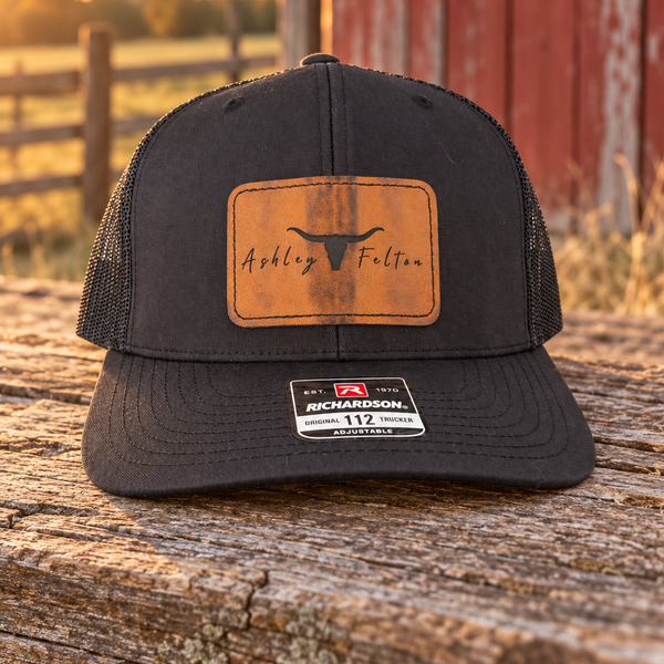 Ashley Felton Rustic Patch Hat