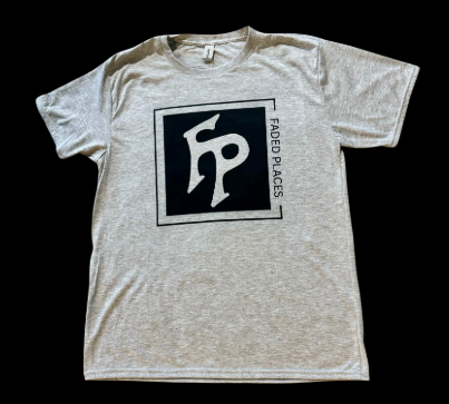 Grey with Black Square