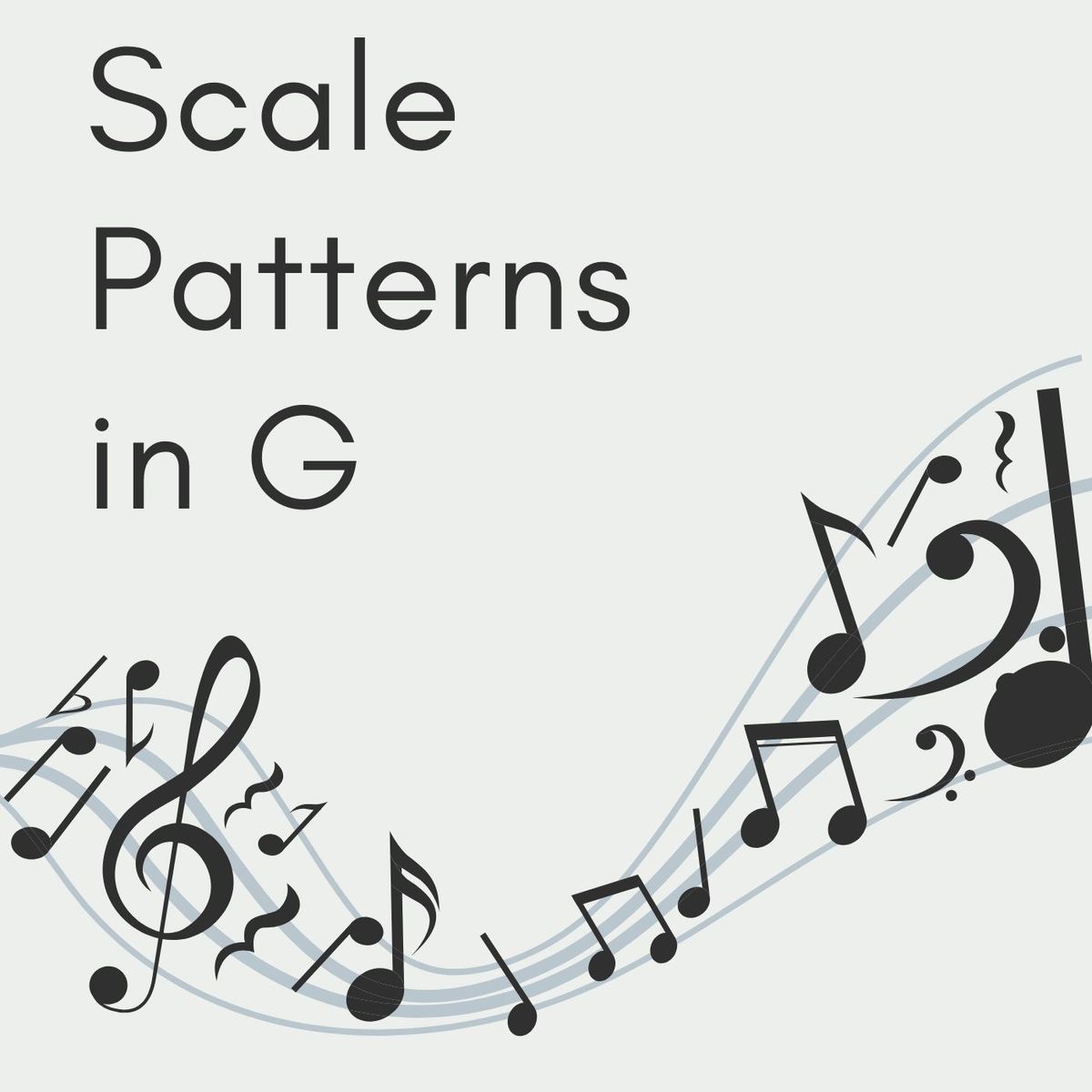 Scale Patterns in G (Jazz)