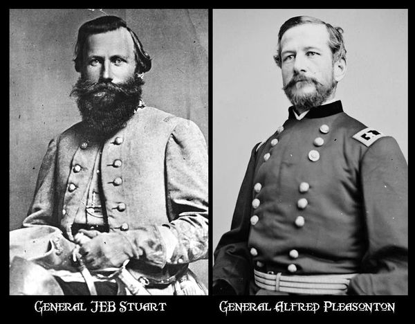 JEB Stuart & Alfred Pleasonton