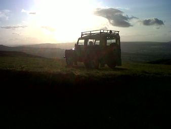 Land Rover on the way to Blakemoregate