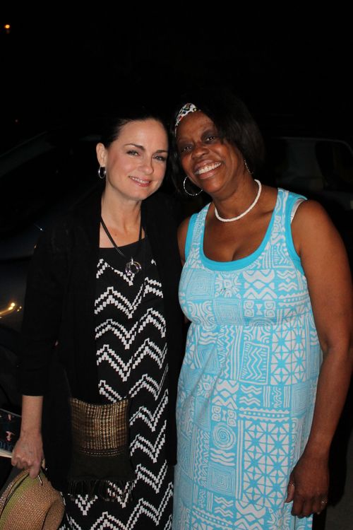 Photo with Abbey and Trish.