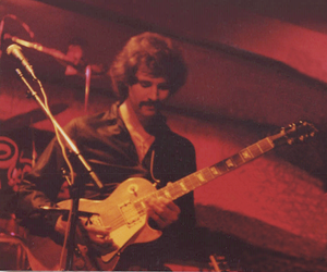 Playing my favorite electric guitar