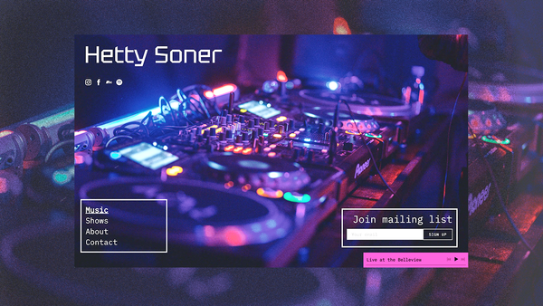 How to create a DJ press kit