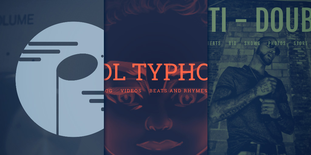 Beat Producer Website Design 1 Template, 3 Ways Bandzoogle Blog