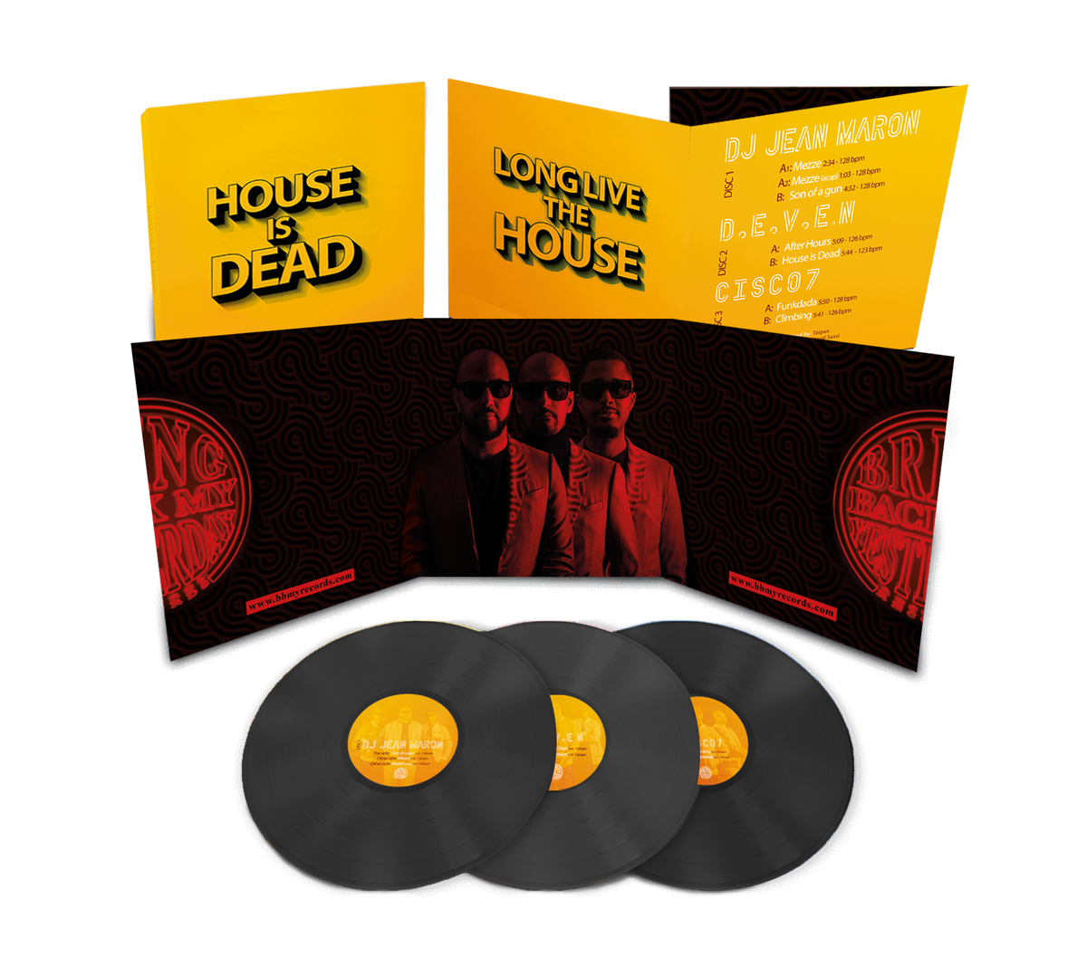 House is dead - Triple Vinyl x 7inch (shipping included)