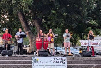 Major Mambo Sextet at Kelowna Parks Alive 2024
