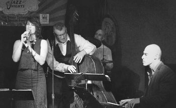 Laura Crema Jazz Quartet with Bernie Addington, Neville Bowman, Trevor Salloum. Photo credit: Darren Jones Photography.
