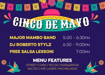Major Mambo Sextet, Cinco de Mayo, Redbird Brewing, Kelowna 2026

