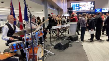 Trevor Salloum Jazz Trio at the VIP Kelowna International Airport Terminal Opening 2026

