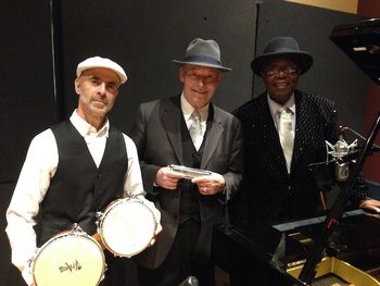 BoogienBlues: L to R: Trevor Salloum, Sherman Doucette, Kenny "Boss" Wayne. Kelowna Blues. 2018
