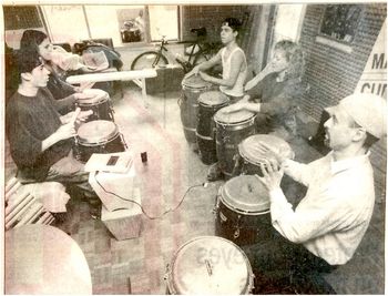 Afro Cuban Drumming Class with Trevor Salloum
