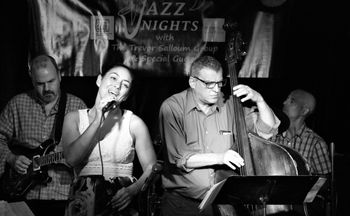 Amanda Morazain Jazz Quartet with Bernie Addington, Sean Bray, Trevor Salloum. Photo credit Darren Jones Photography.
