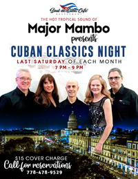 Major Mambo at Soul de Cuba Cafe