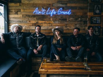 L-R Tris Beaumont, Travis Duke, Erin Mairead, Iain Gillaney, Sam Henderson
