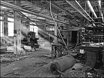 Old Power House In Abandoned Psych Center
