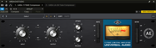 UAD 1176 Compressor VST