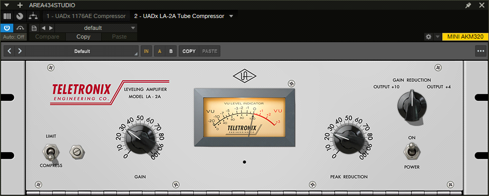 UAD LA2A Compressor VST