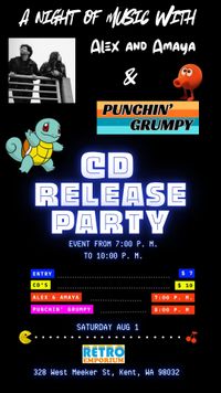 Punchin’ Grumpy CD Release